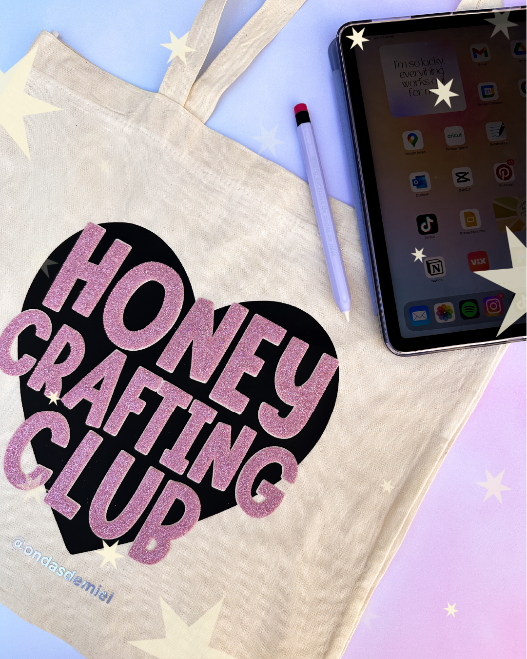Totebag "Honey Crafting Club"