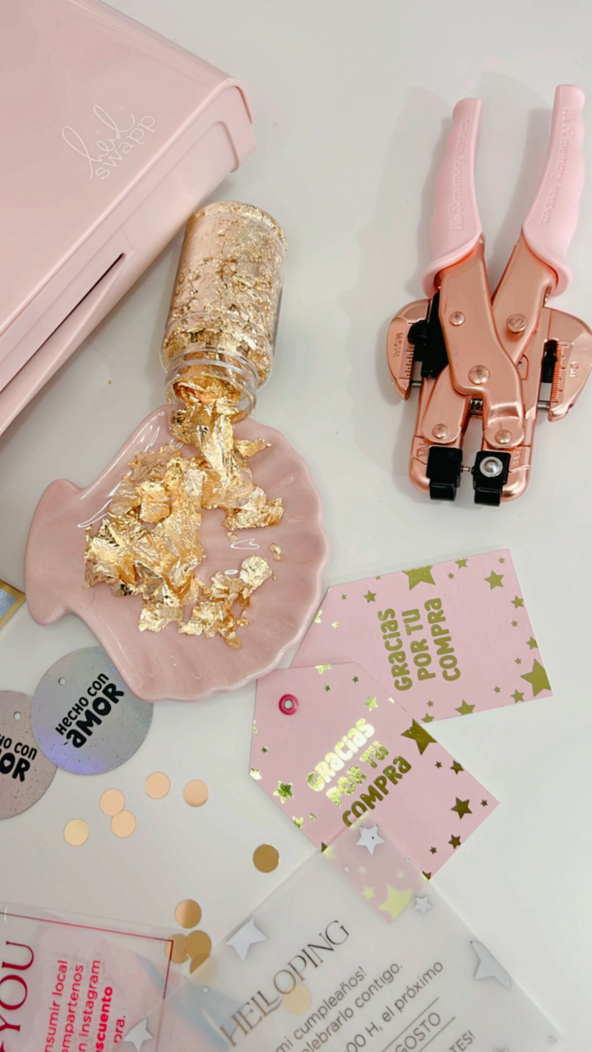 Honey Foil Workshop Online: Taller en línea Aplicación de Foil