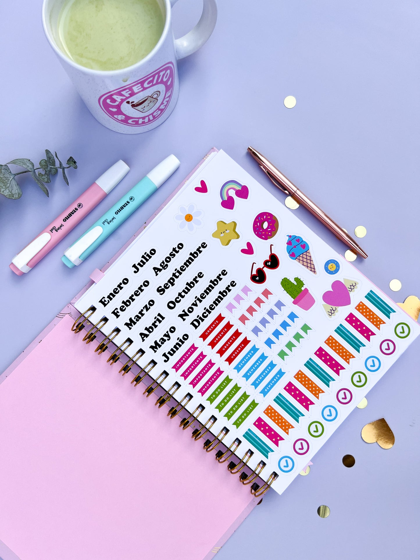 Planner Diario (Sin Fechas)