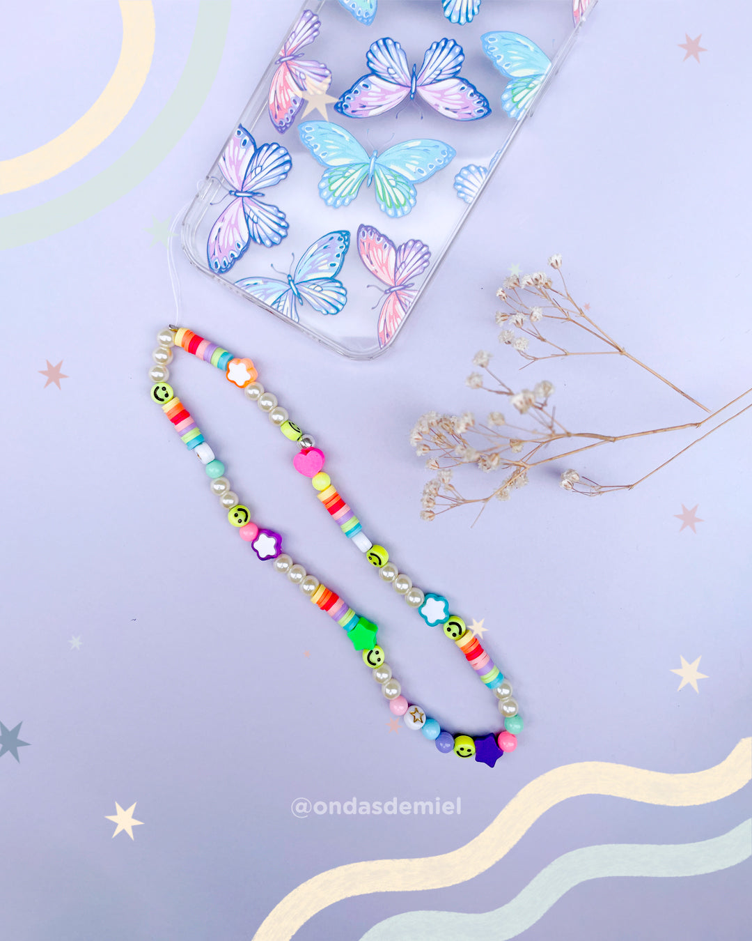 Straphone Rainbow Caritas & Perlas