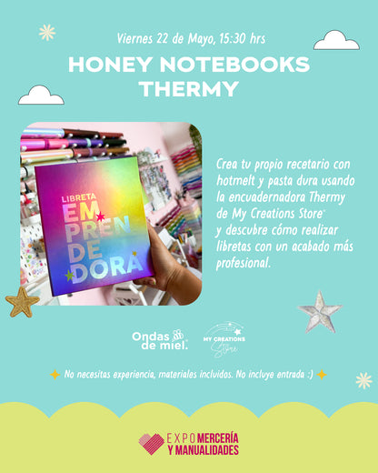 HONEY WORKSHOPS / EXPO MERCERÍA Y MANUALIDADES 2026 / 20 AL 24 DE MAYO / WTC CDMX