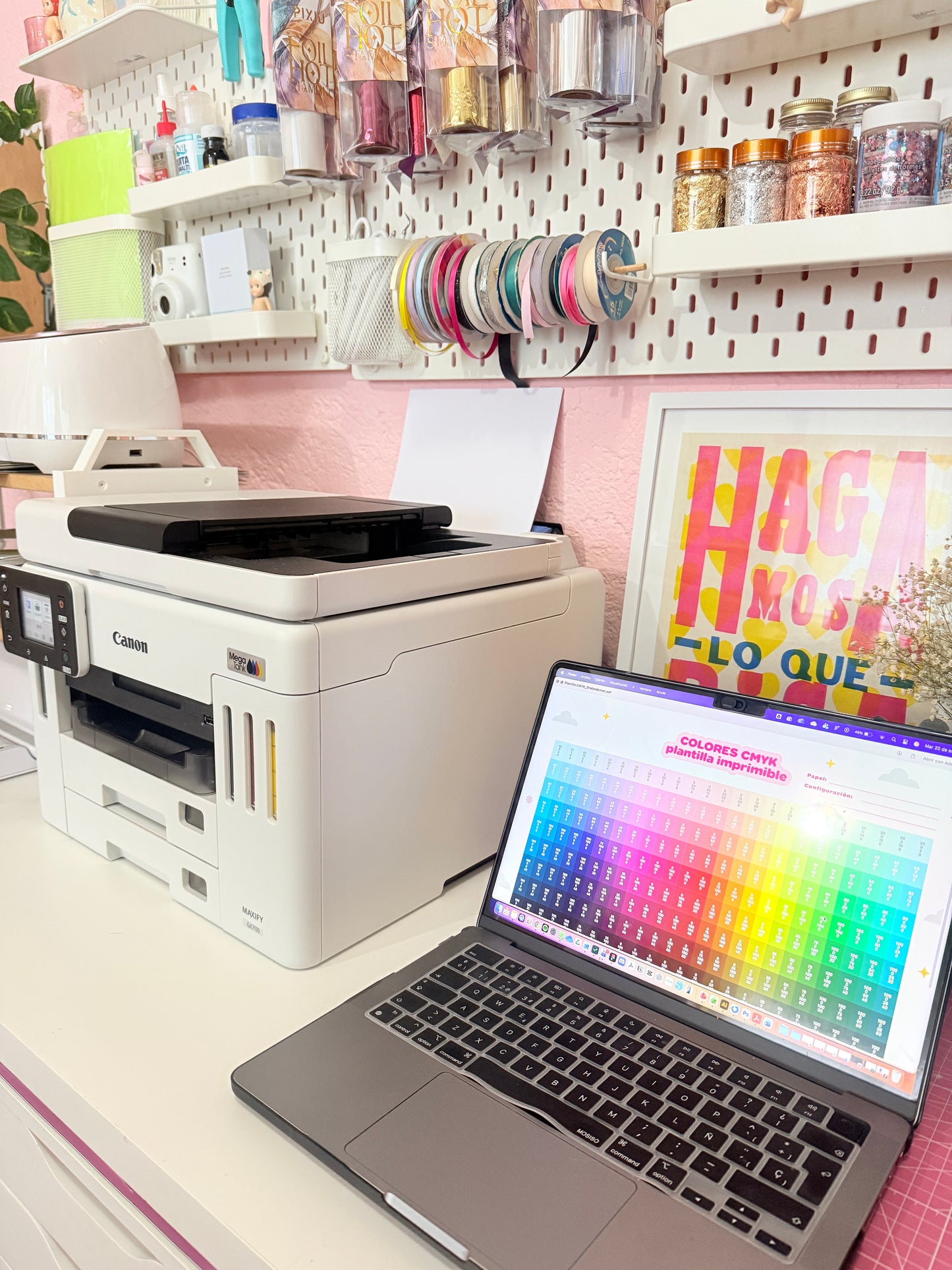 Plantilla Imprimible - Colores CMYK